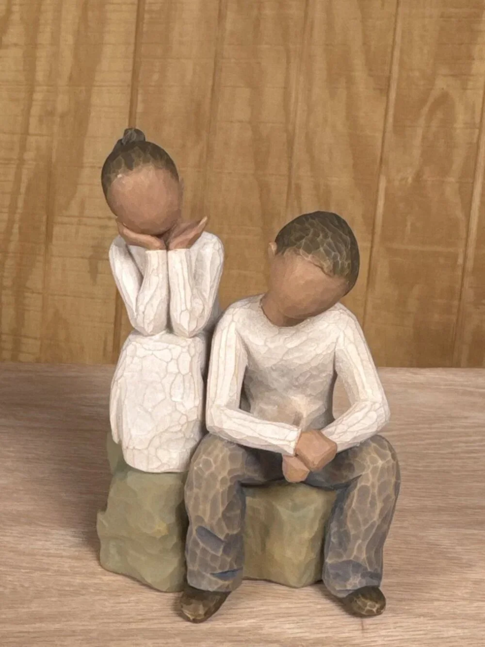 Willow Tree Brother And Sister Figurine By Susan Lordi 2007 DEMDACO Sculpture